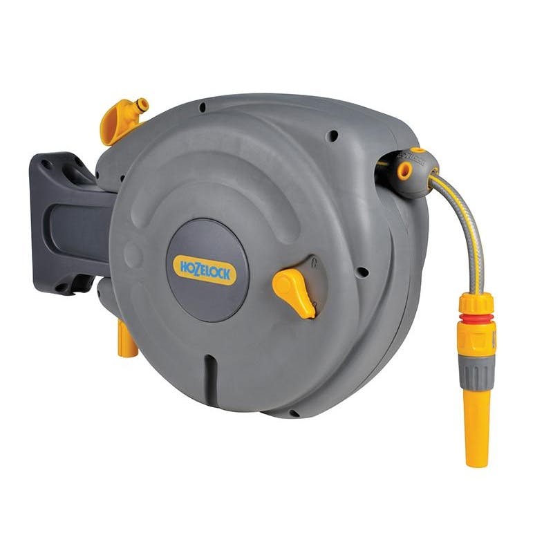Hozelock 2485 10M Autoreel + 10M Of 10Mm Hose - Multi Colour - One Size - Multi Colour