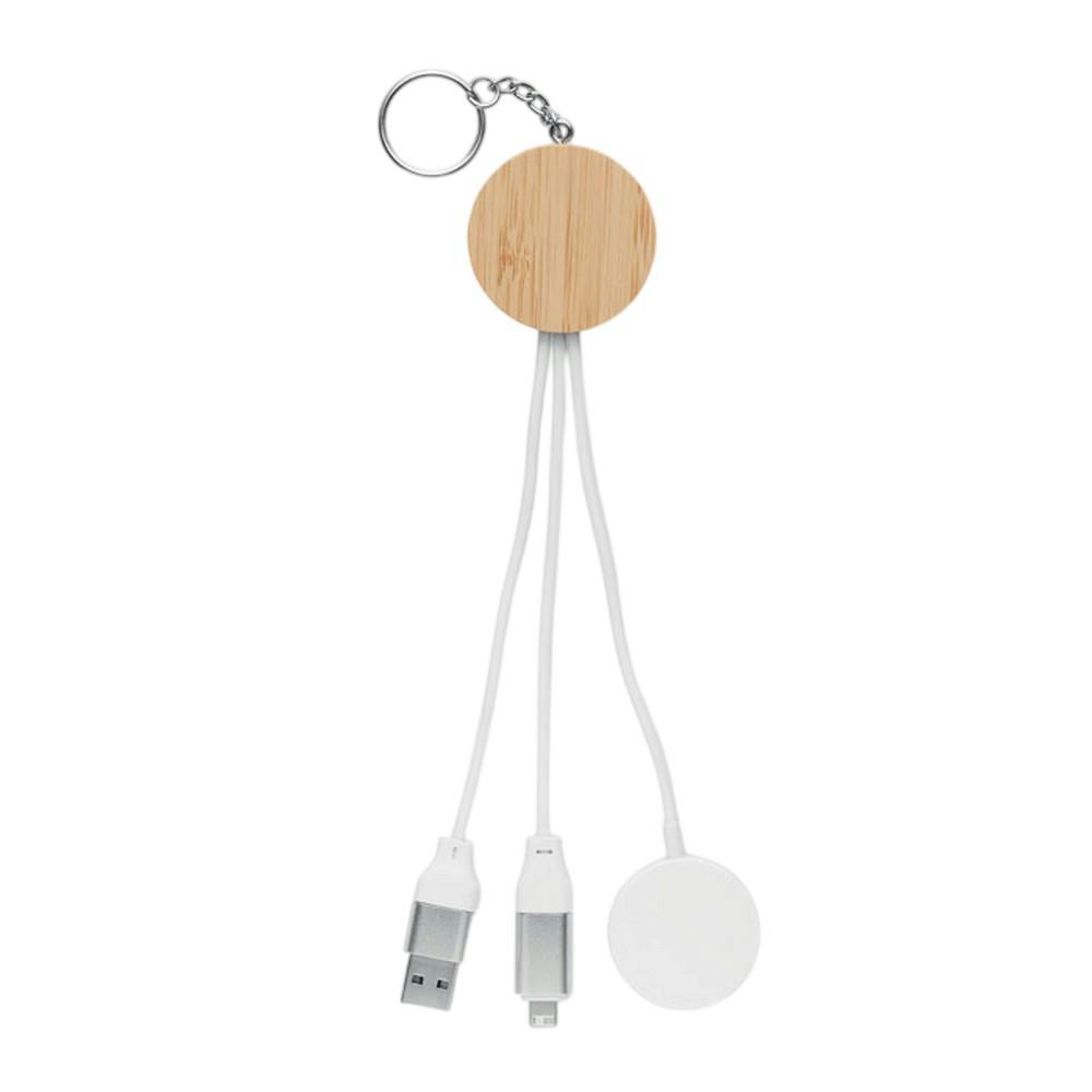 Midocean White Bule 4 In 1 Keyring - One Size
