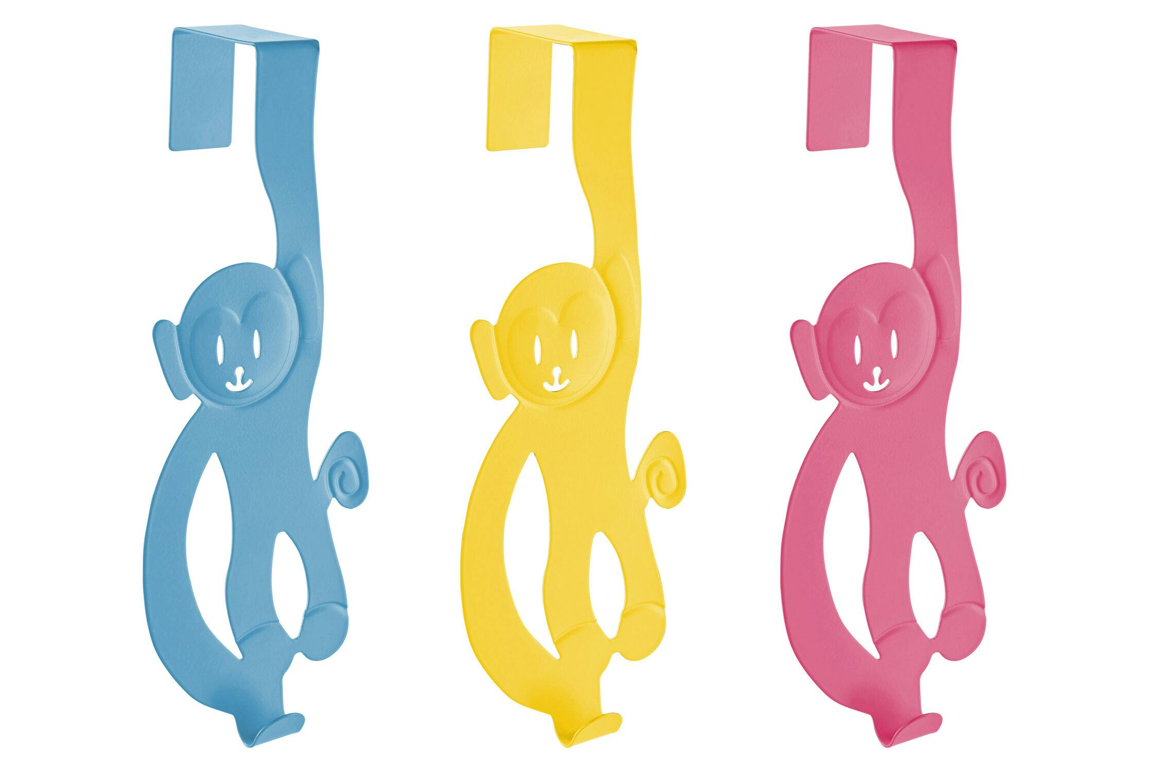 Photos - Clothes Hanger Premier Rackhams Monkey Over Door Hanger in Assorted Colours 