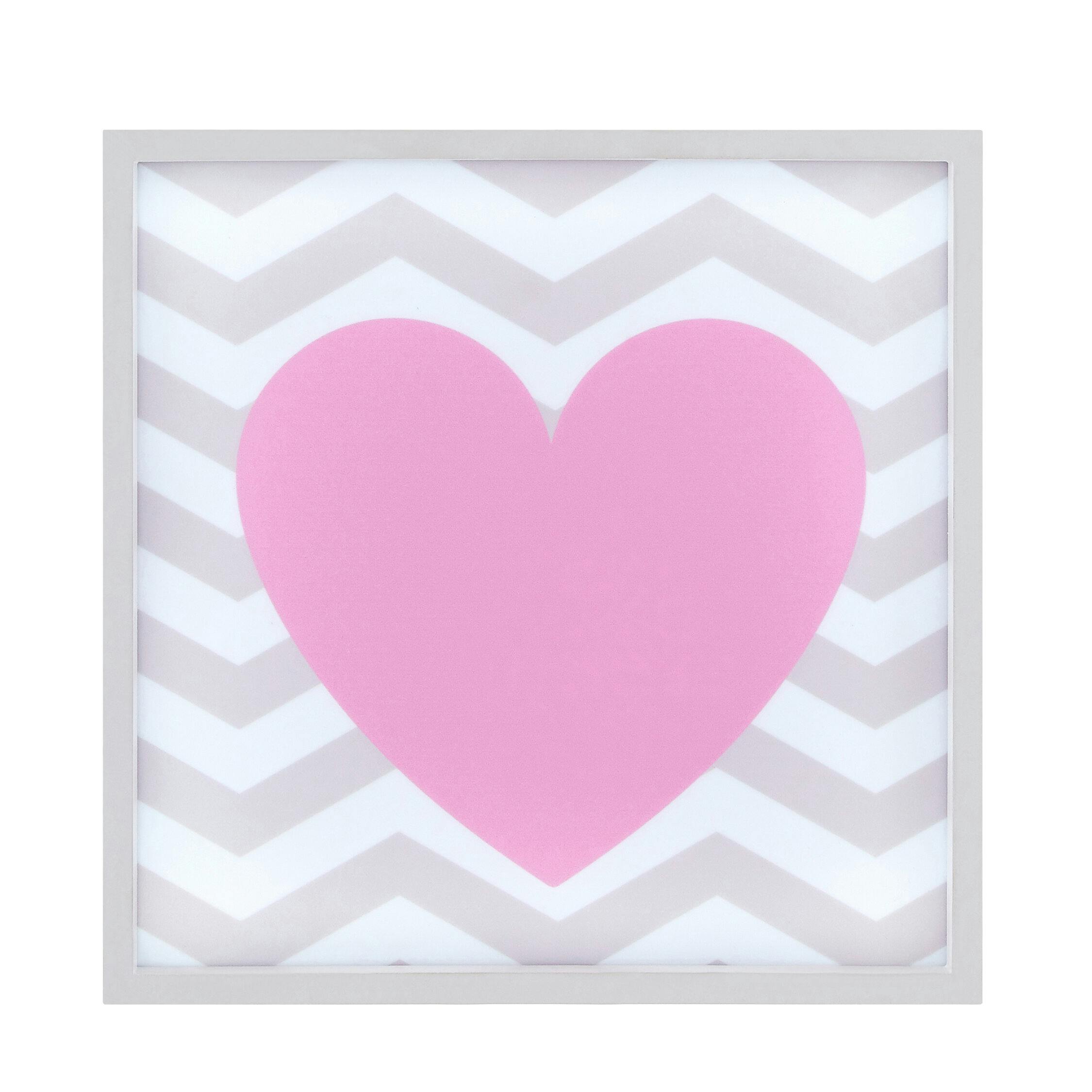 Rackhams Light Heart Led Box