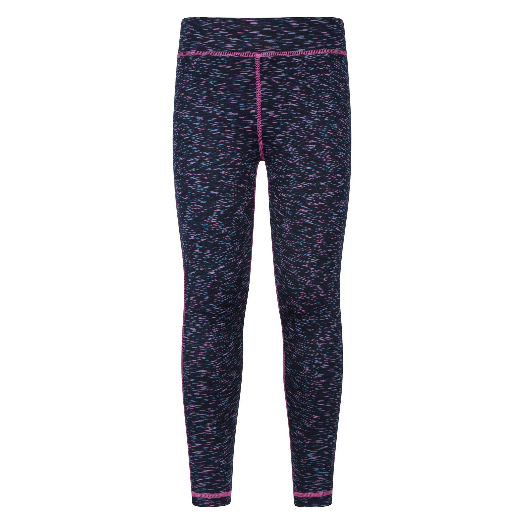 Mountain Warehouse Girls Indigo Kayleigh Ii Space Dye Leggings - Size 13 Years