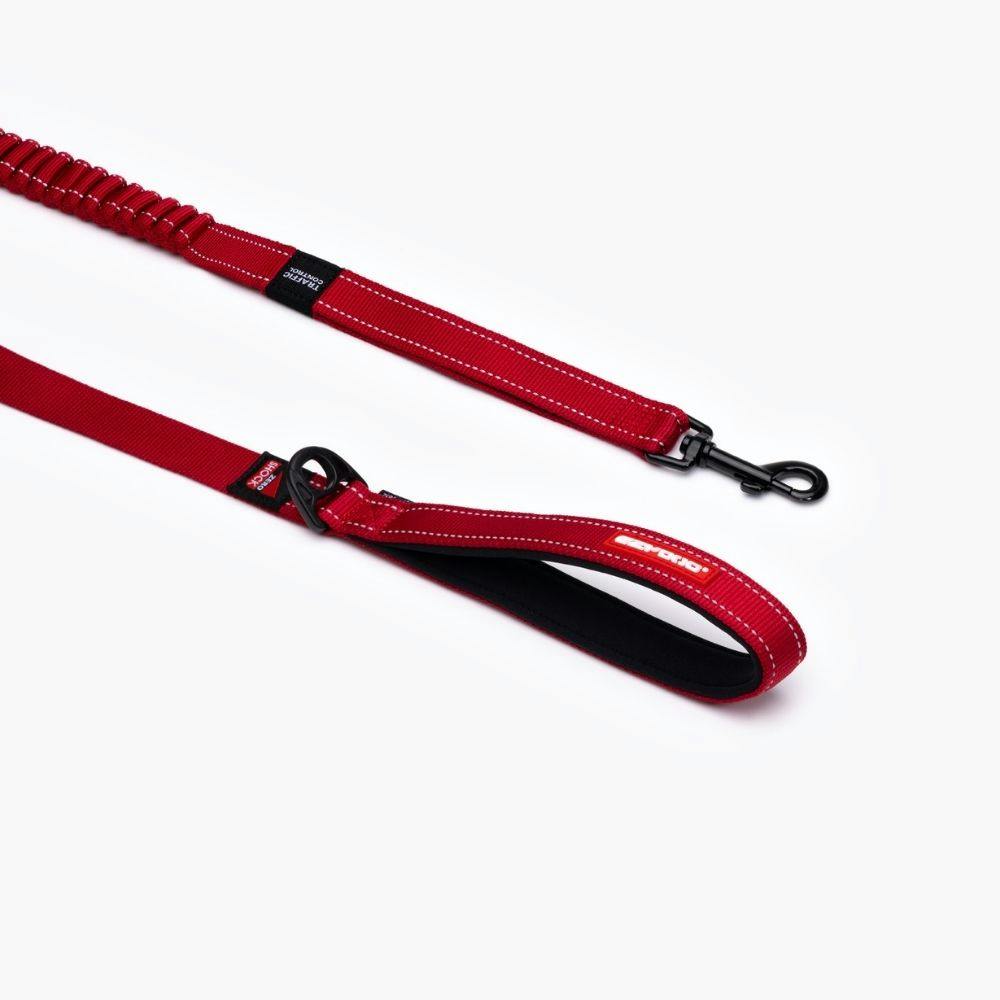 Ezydog Red Zero Shock Dog Lead In - 120Cm