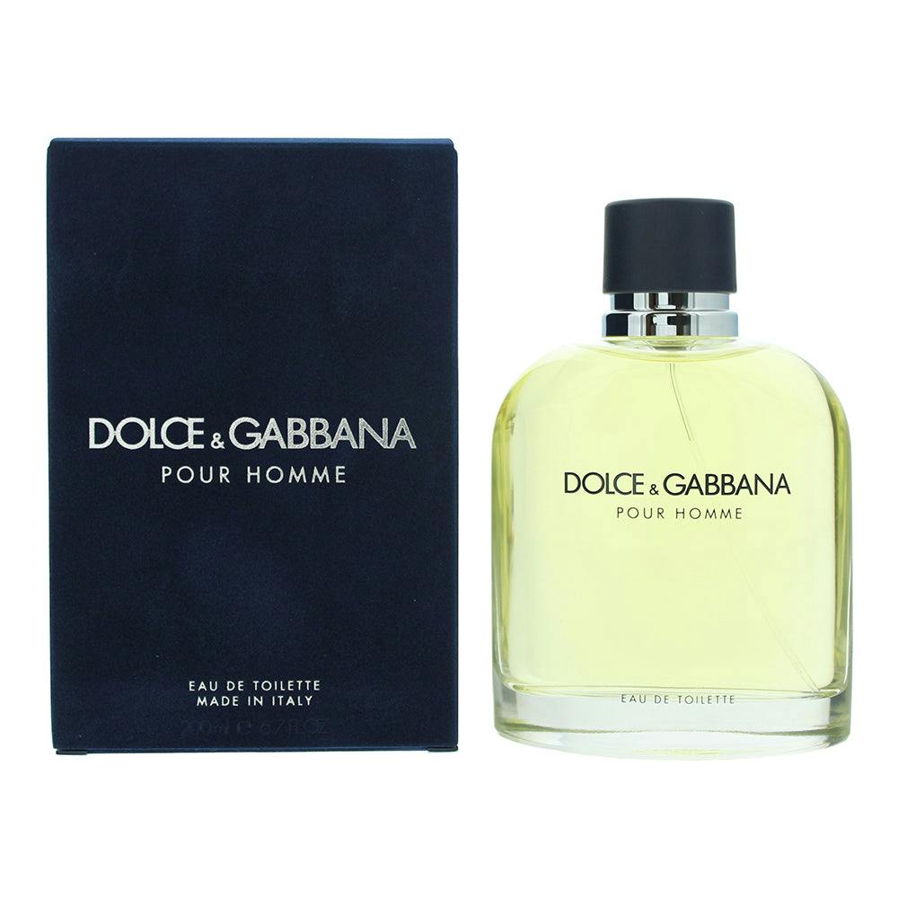 Dolce & Gabbana Men's Lavender Pour Homme Eau De Toilette 200Ml