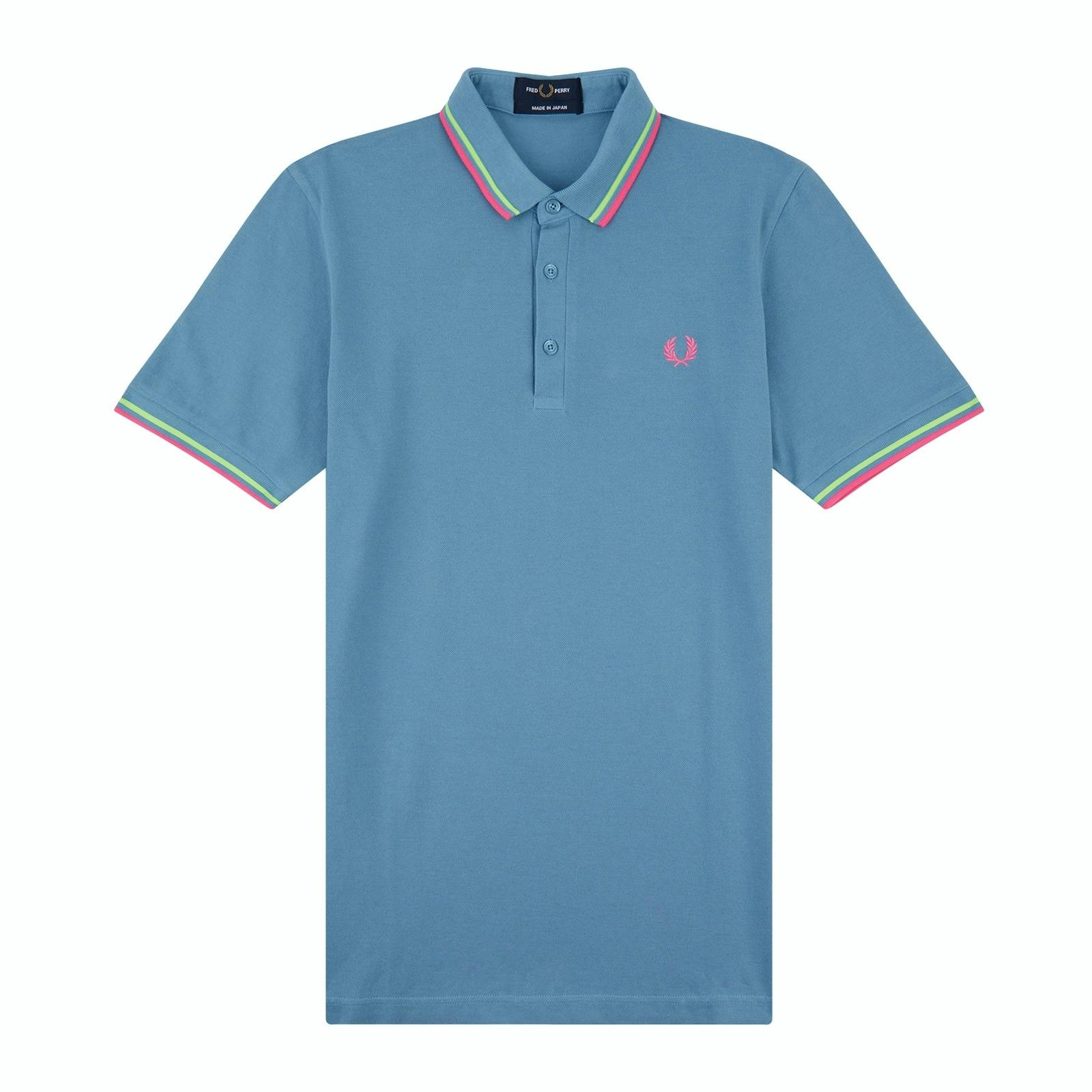 Fred Perry Men's Blue Pique Polo Shirt - Xs - 100% Cotton