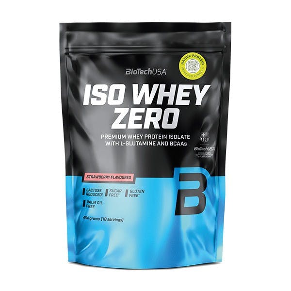 Biotechusa Iso Whey Zero Protein 454G-Strawberry - Image 2