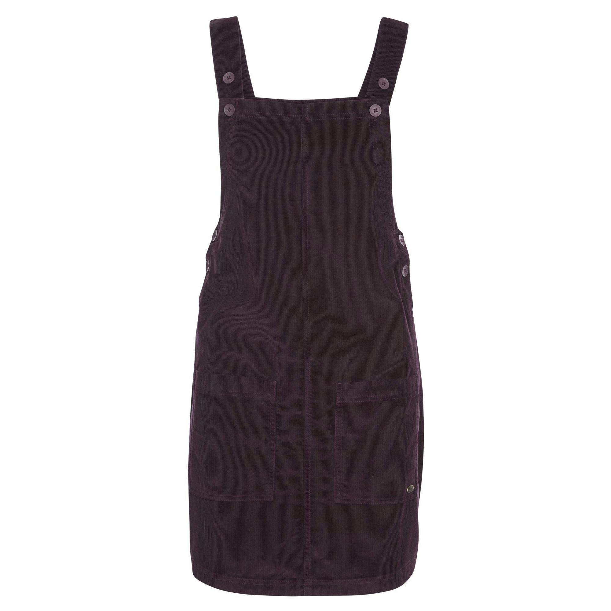 Trespass Women's Twirl Casual Dress - Fig - S - Fig - 100% Cotton