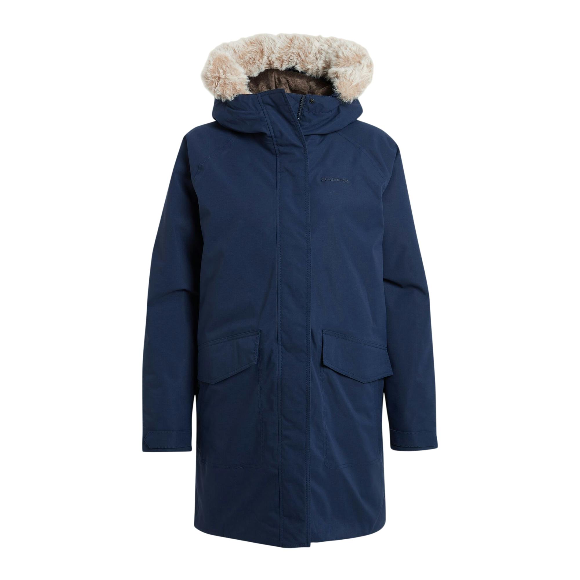 Craghoppers Women's Blue Sofia Ii Jacket - Navy - 8 Uk - Navy - 100% Recycled Polyester