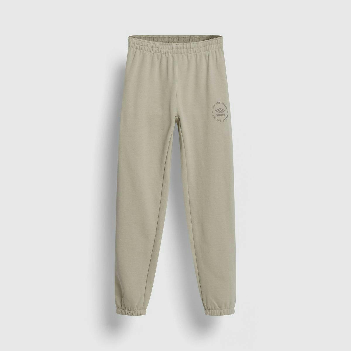 Umbro Men's Relaxed Fit Jogging Bottoms - Pelican - Pelican - M - 70% Cotton/30% Polyester