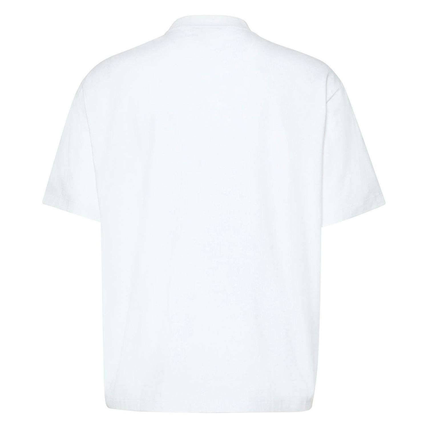 Calvin Klein Men's White Jeans Bubble Regular T-Shirt - Brilliant - Xl - Brilliant - 100% Cotton