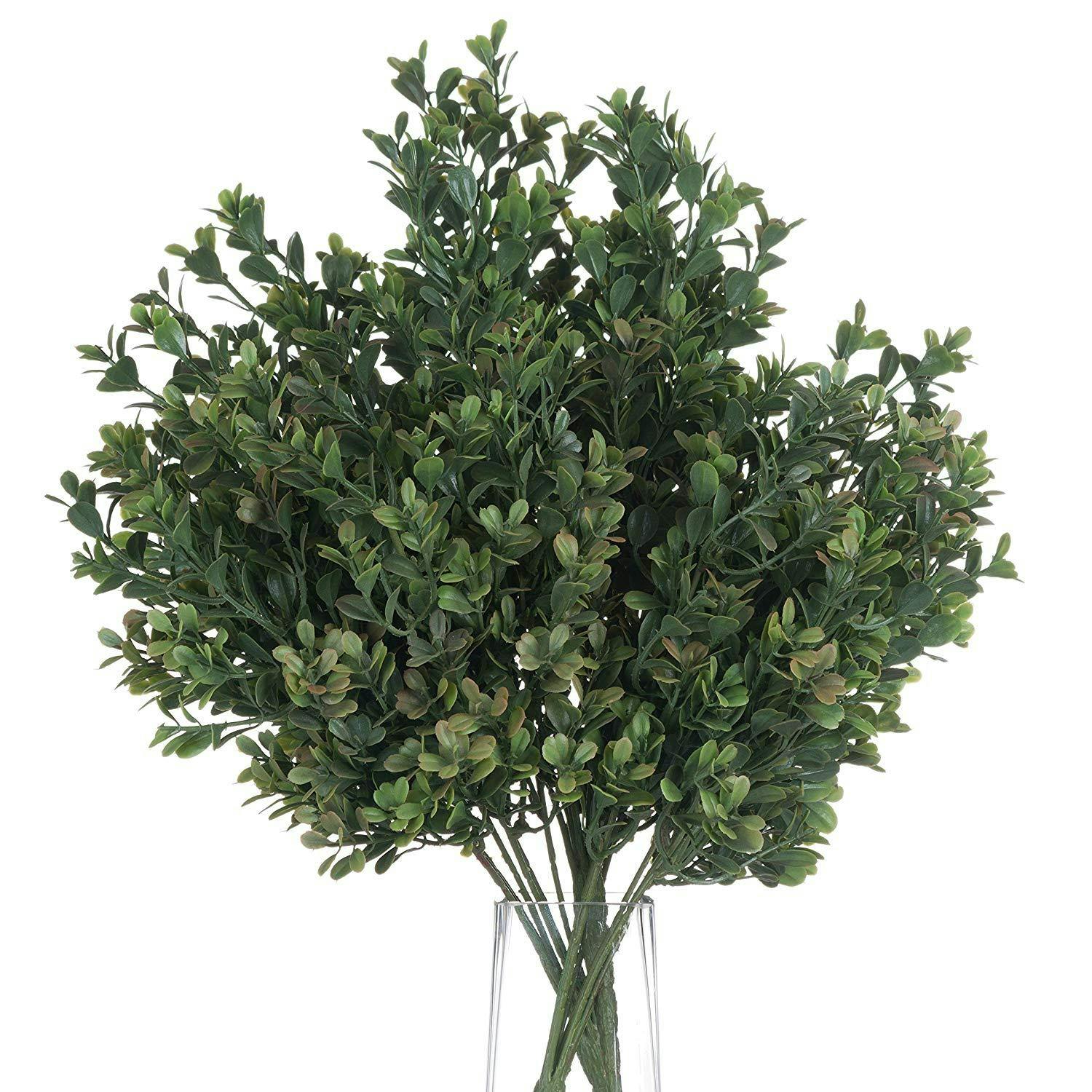 Hill Interiors Red/Green Artificial Faux Tipped Leaf Spray - One Size
