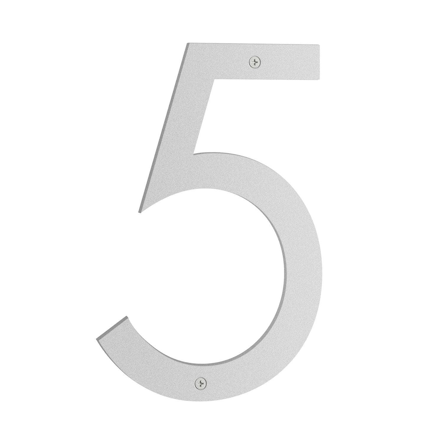 Rackhams Grey House Number 5 In Matt Nordic Series, Height 230 Mm.