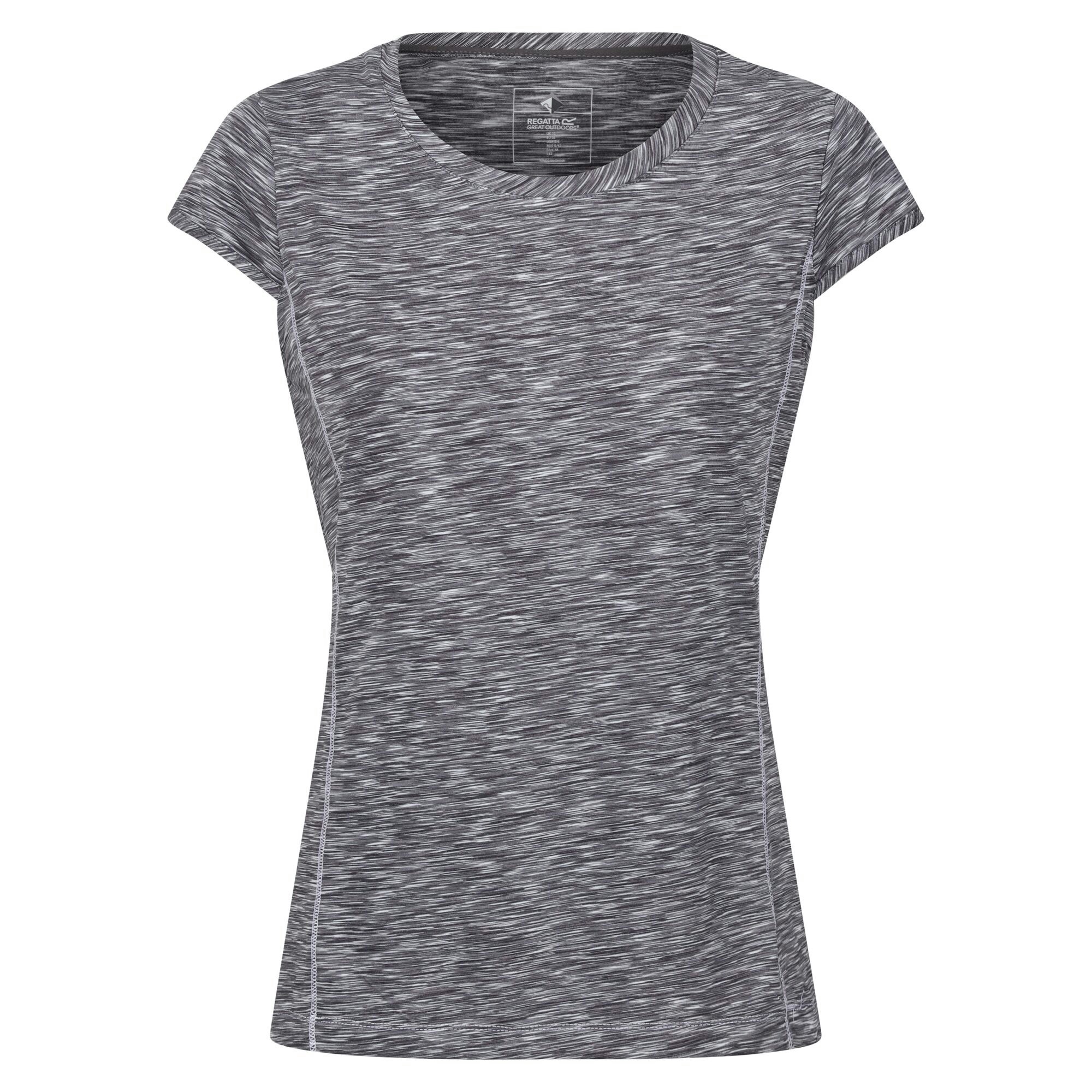 Regatta Women's Grey Hyperdimension Ii T-Shirt - Seal - Seal - Size 14 Uk