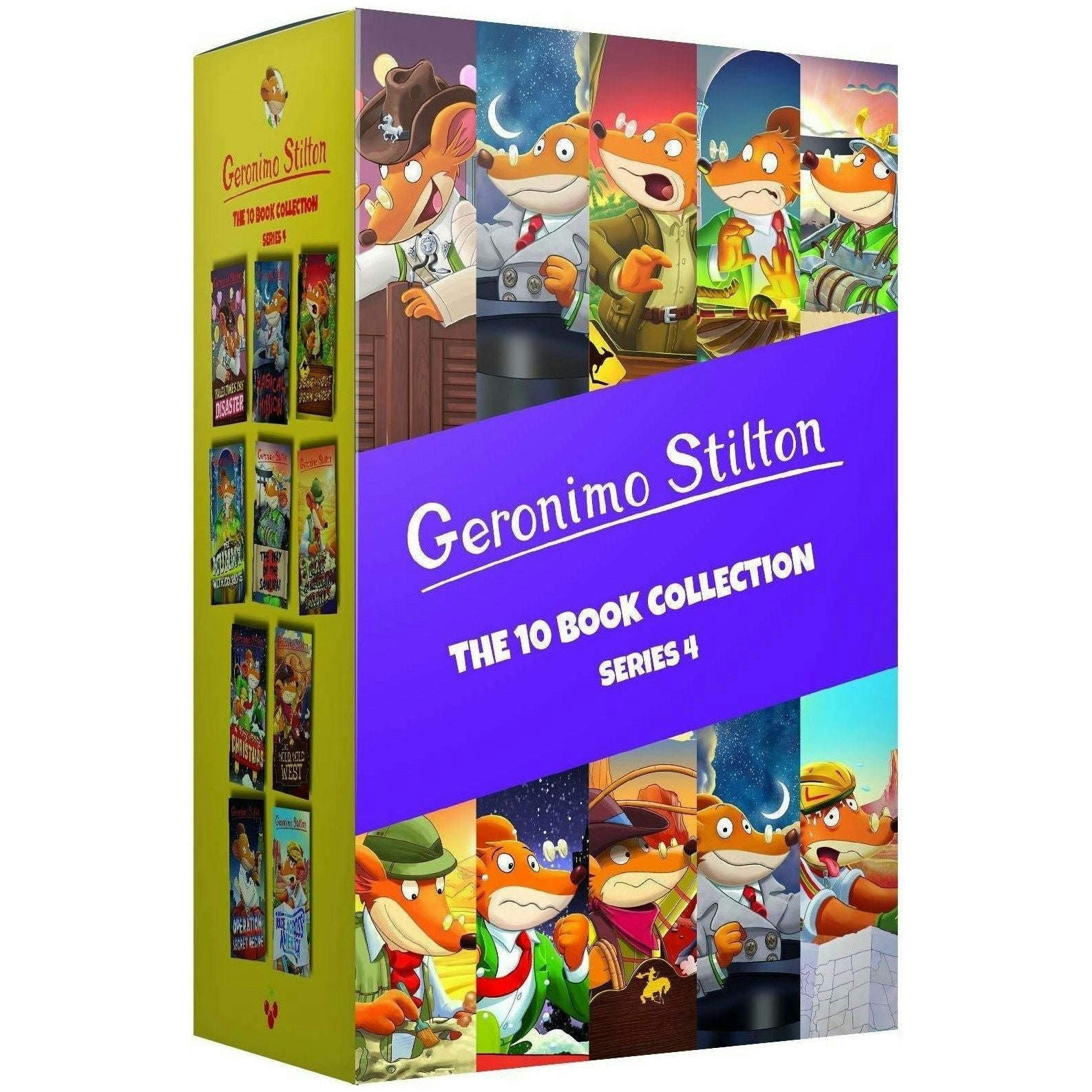 Sweet Cherry Publishing Geronimo Stilton Series Collection 10 Books Box Set Size 4
