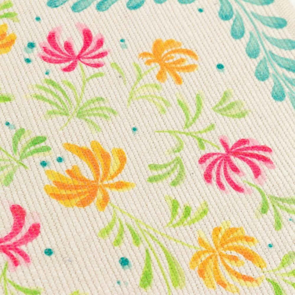 Furn Honeysuckle Placemat (Pack Of 4) - Multicoloured - 46Cm X 36Cm - Multicoloured - 100% Polyester