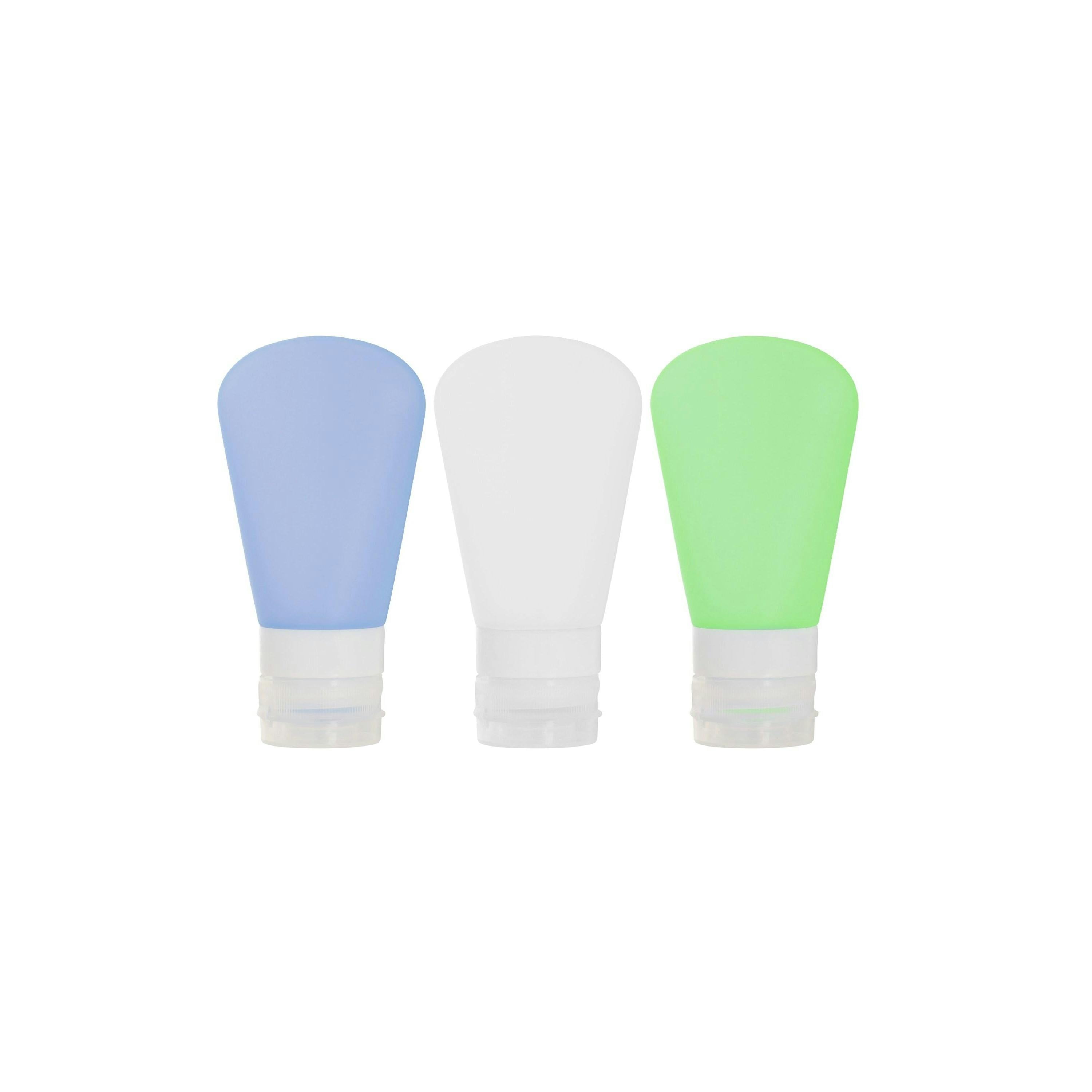 Mountain Warehouse Silicone Travel Bottle Set - White - Image 2