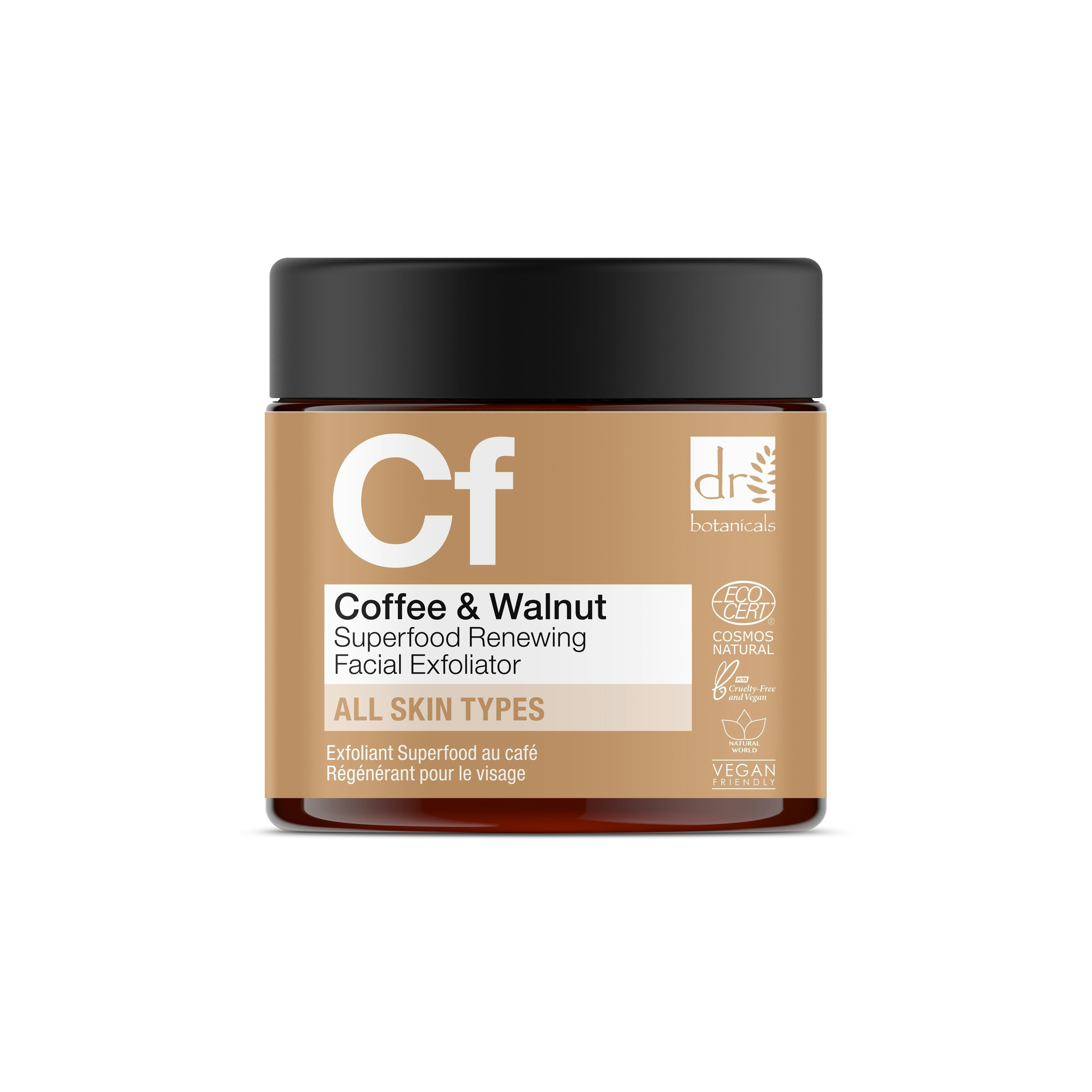 Dr Botanicals Coffee Superfood Renewing Facial Exfoliator 60Ml