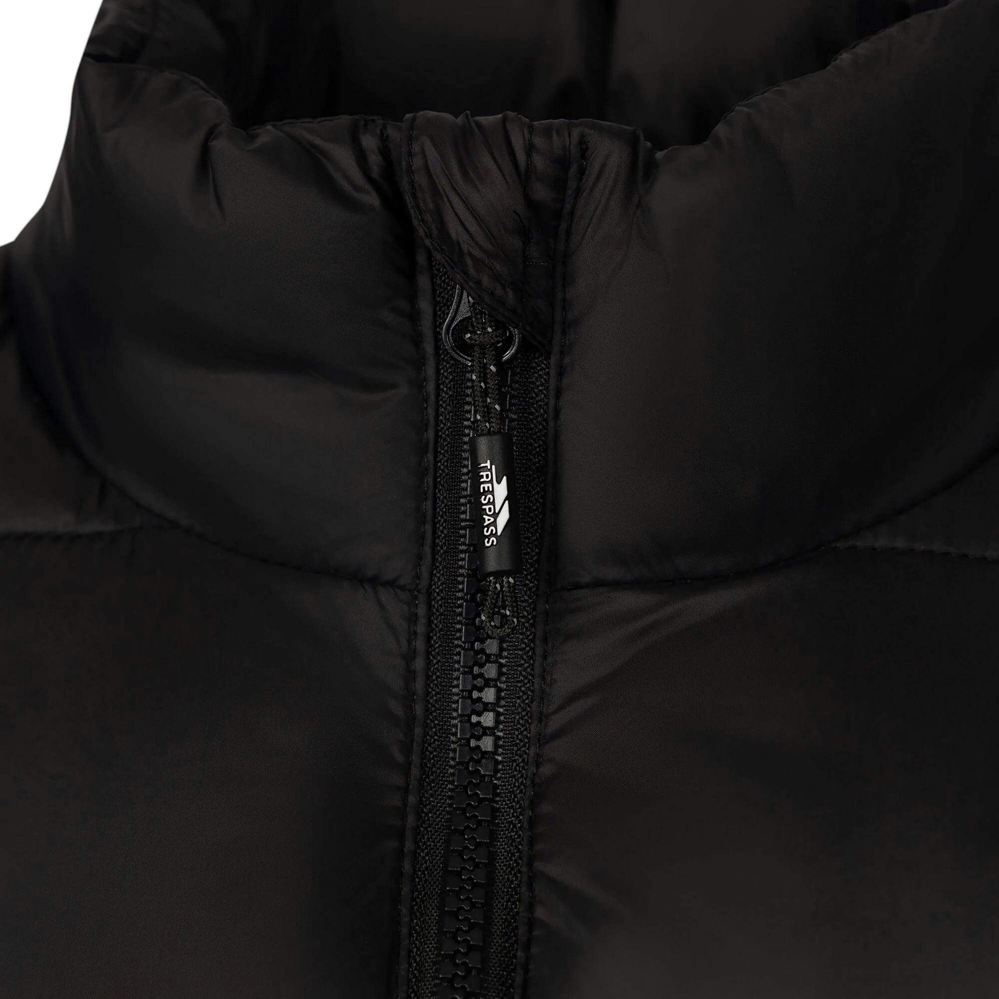 Trespass Women's Black Simone Padded Casual Gilet - Xxs - 100% Polyamide