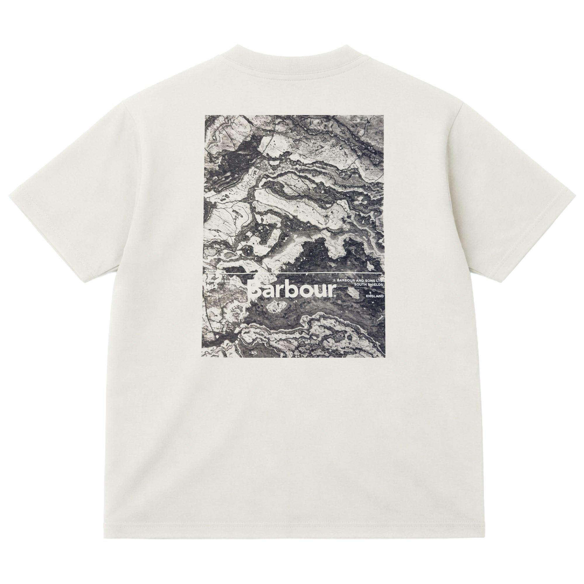 Barbour Wildfell Graphic T-Shirt - Neutral - Medium