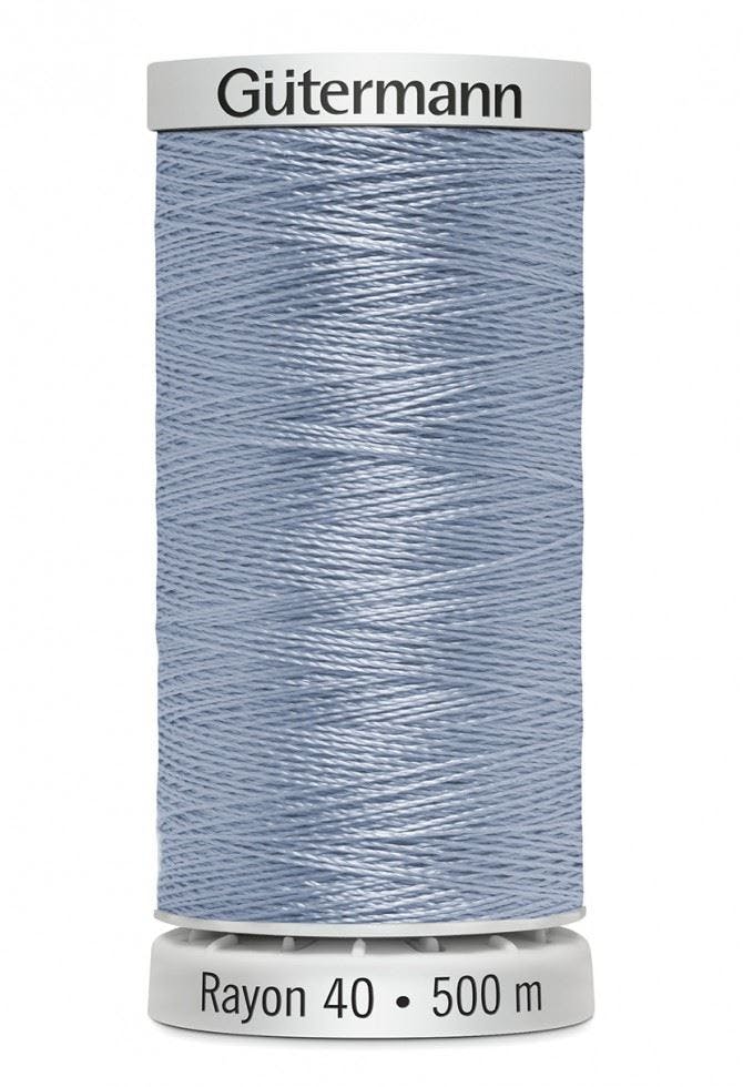 Gutermann No 40 Sulky Rayon Embroidery Thread 500M Rayon Thread Suitable For Embroidery - 1074 - 500 Metres