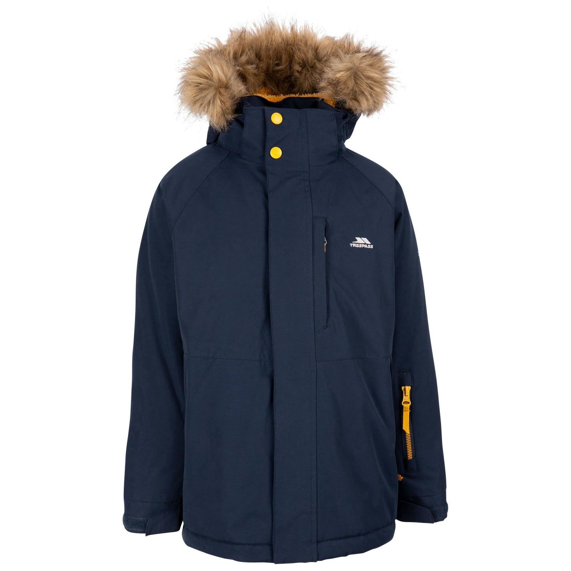 Trespass Kids Ultimately Waterproof Padded Jacket - Navy - Navy - 3-4 Years - 100% Polyester
