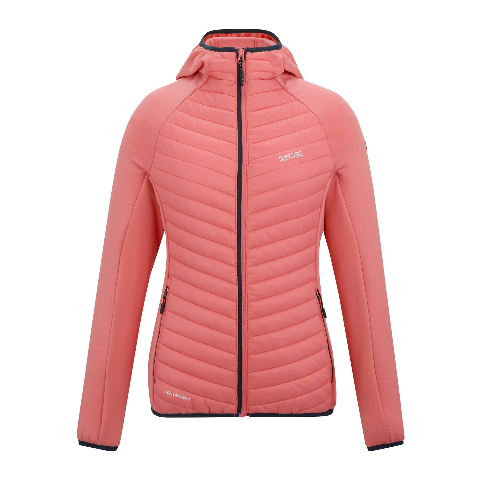 Regatta Women's Peach/Pink Anderson Hybrid Jacket - 24 Uk - 100% Mixed