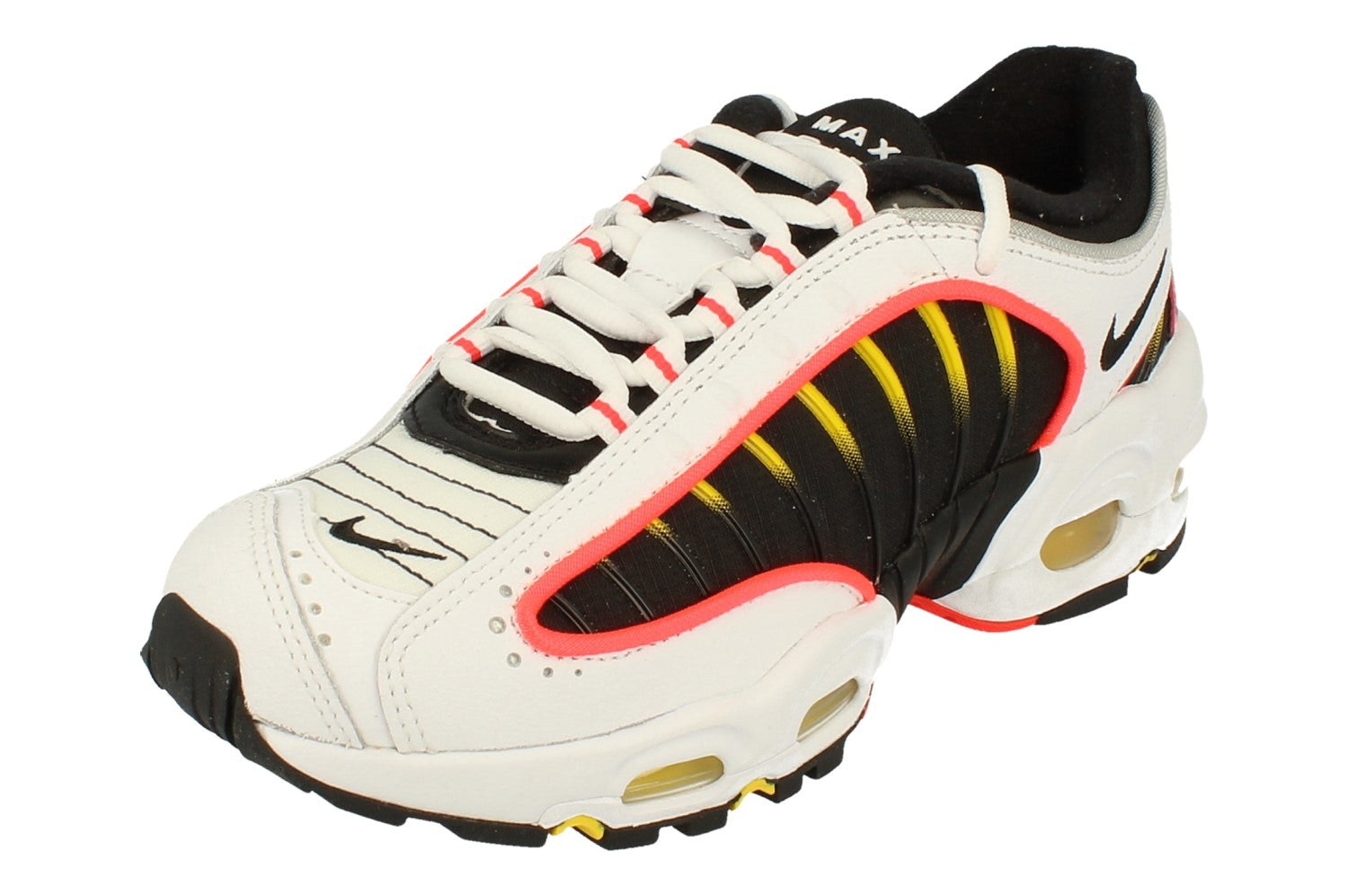 Nike White/Black Air Max Tailwind Iv Gs Bq9810 105 - Uk 5 | Us 5.5Y | Eu 38
