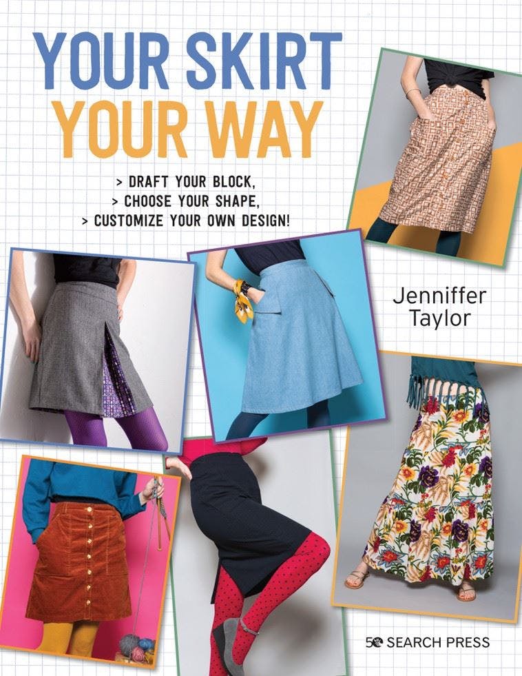 Your Skirt, Your Way: Draft your block, choose . Taylor** - Image 8