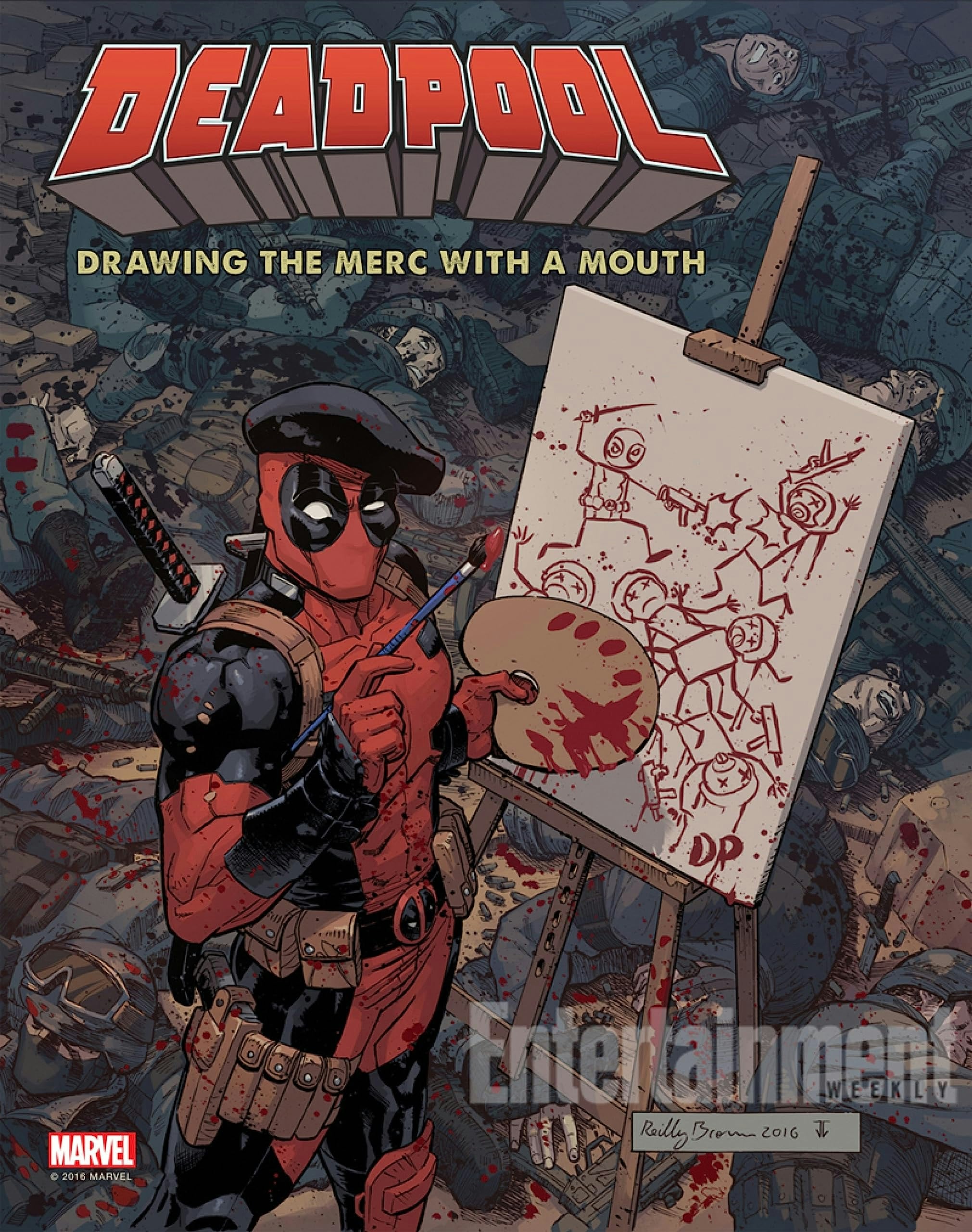 Titan Books Deadpool: Drawing The Merc With A Mouth