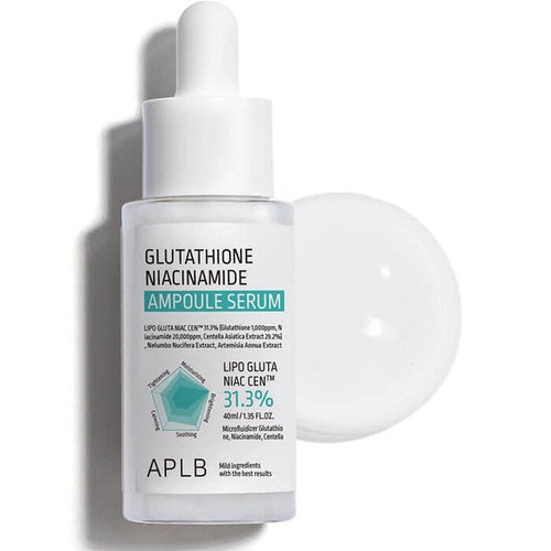 Aplb Eggplant/Green Glutathione Niacinamide Ampoule Serum - 40Ml