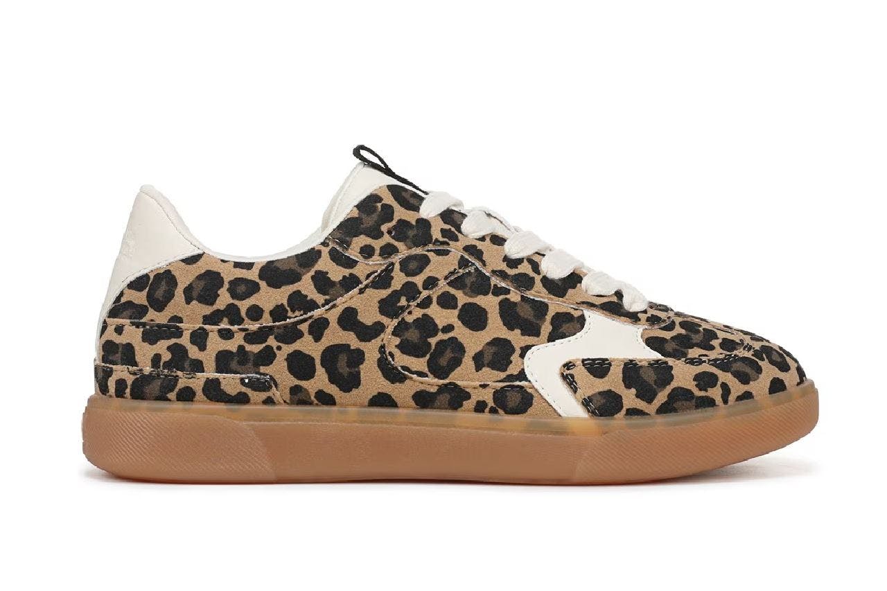 Blowfish Malibu Women's Brown Leopard Lace-Up Sneakers - Tastic - Leopard - Uk 4 | Eu 36.5 | Us 6.5