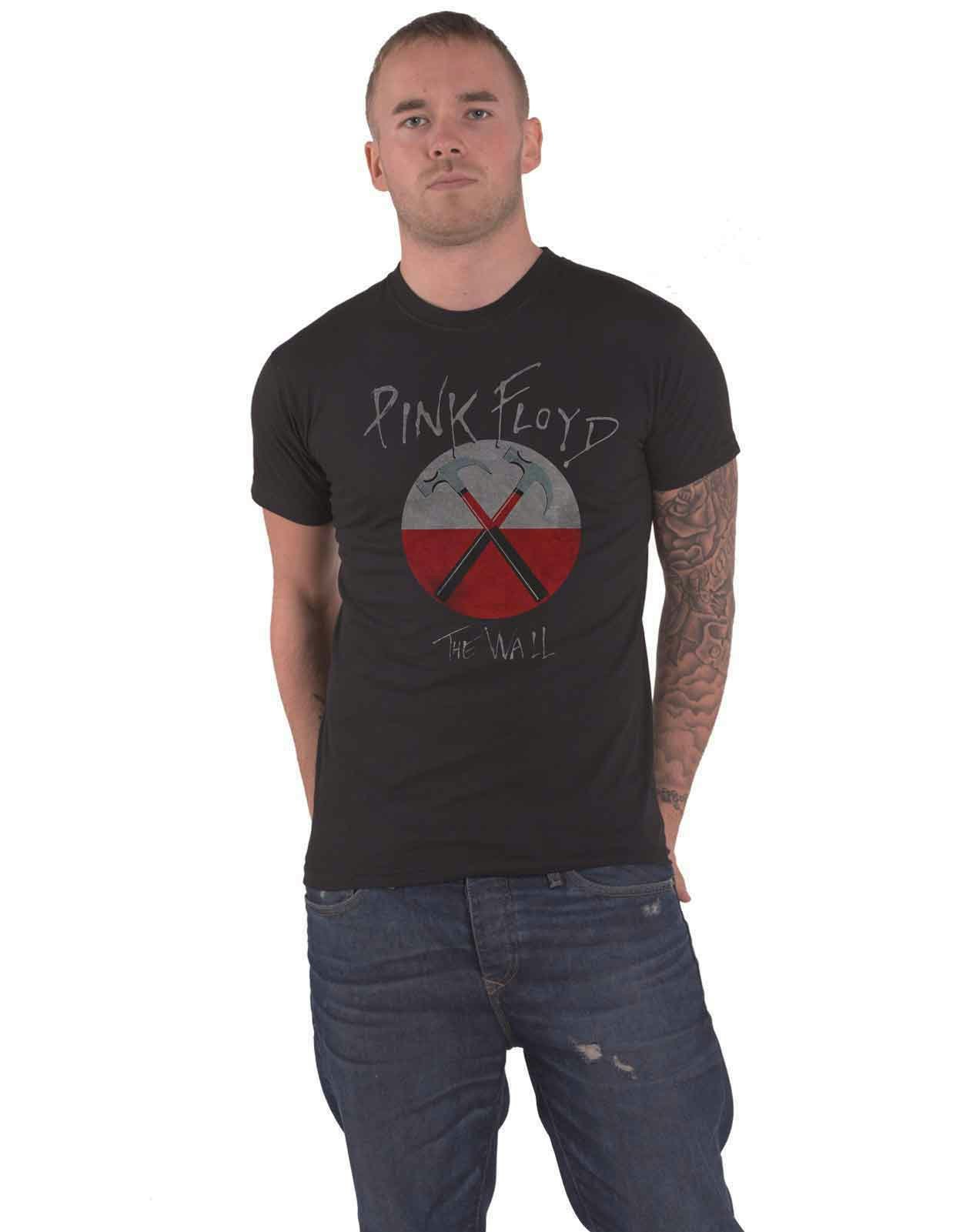 Paradiso Clothing Unisex Pink Floyd The Wall Hammers T Shirt - S