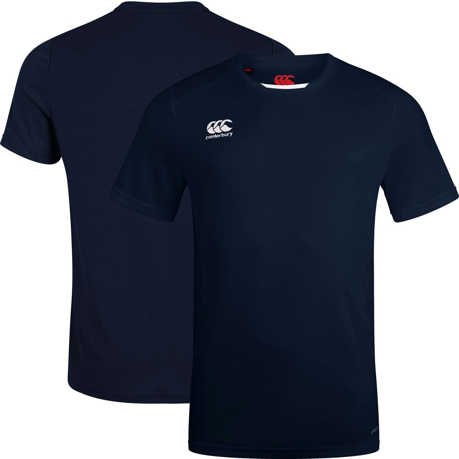 Canterbury Men's Blue Club Dry Training Tee {Qa005730} - Navy - Medium