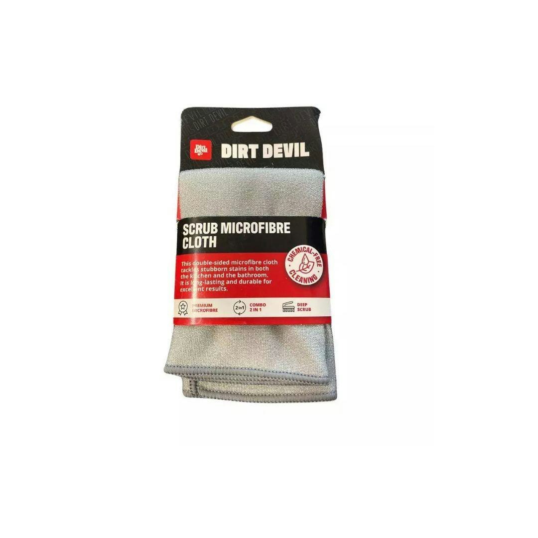 Rackhams Grey Microfibre High Quality Durable Scrub Cloth 30 X 30Cm - Cloth - 30 X 30Cm