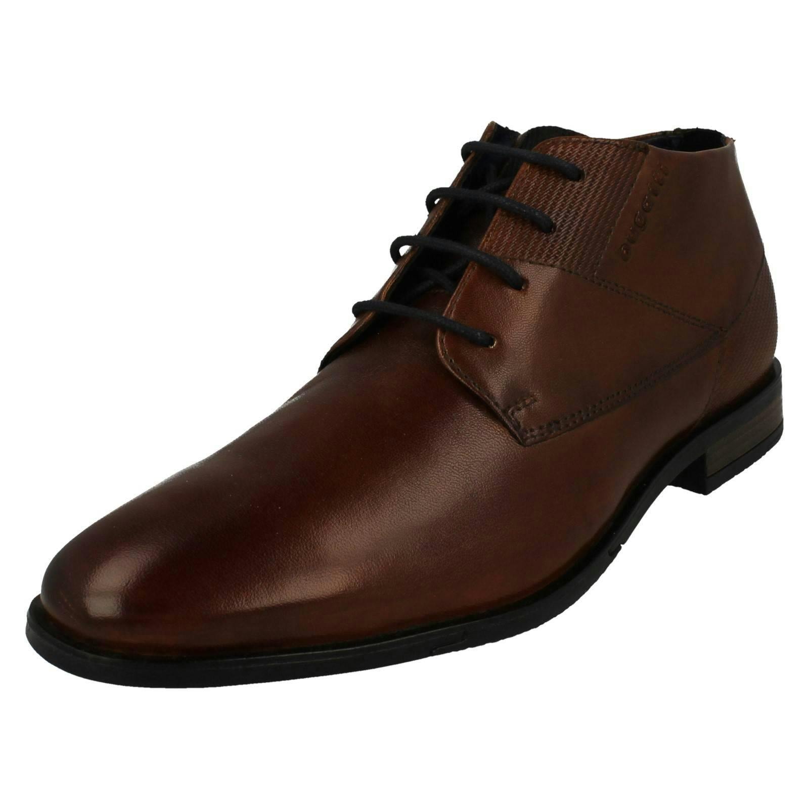 Bugatti Men's Formal Lace Up Ankle Boots 311-Afy30-4100 - Cognac - Uk 10.5