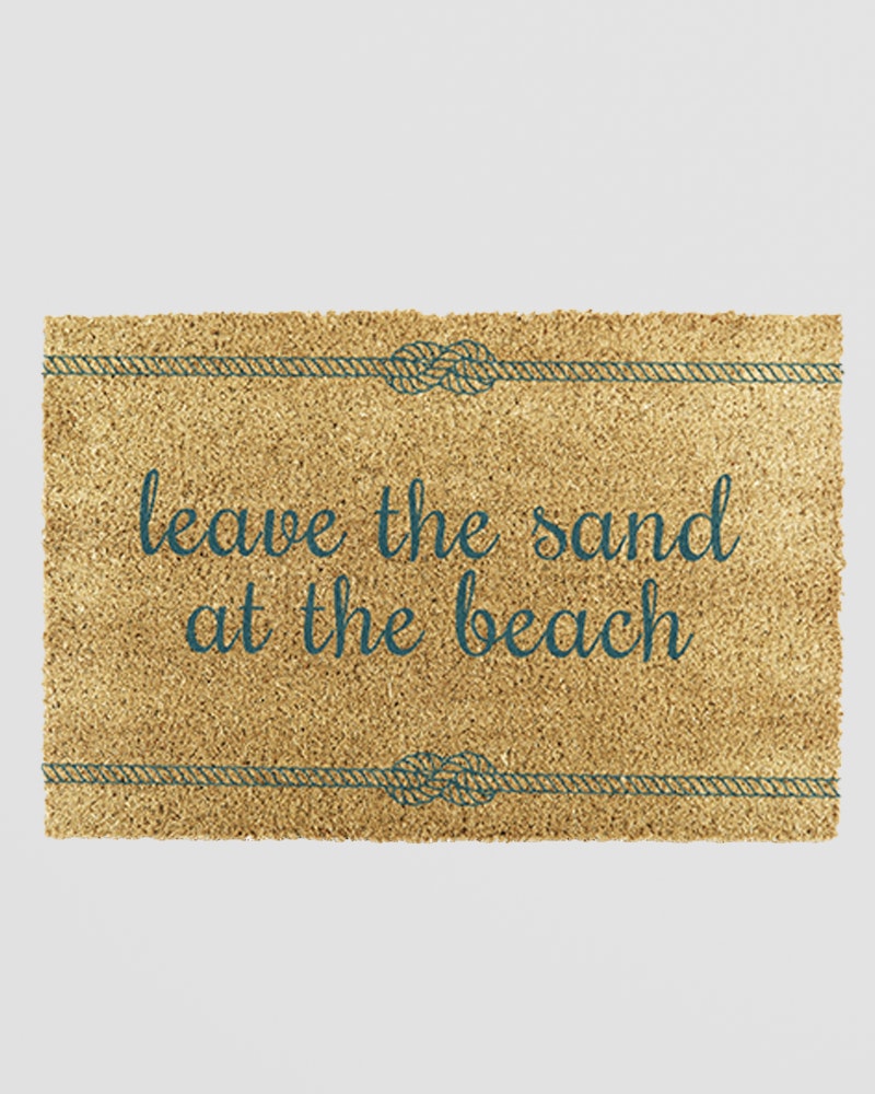 Artsy Doormats Light Leave The Sand At The Beach Doormat (60 X 40Cm)