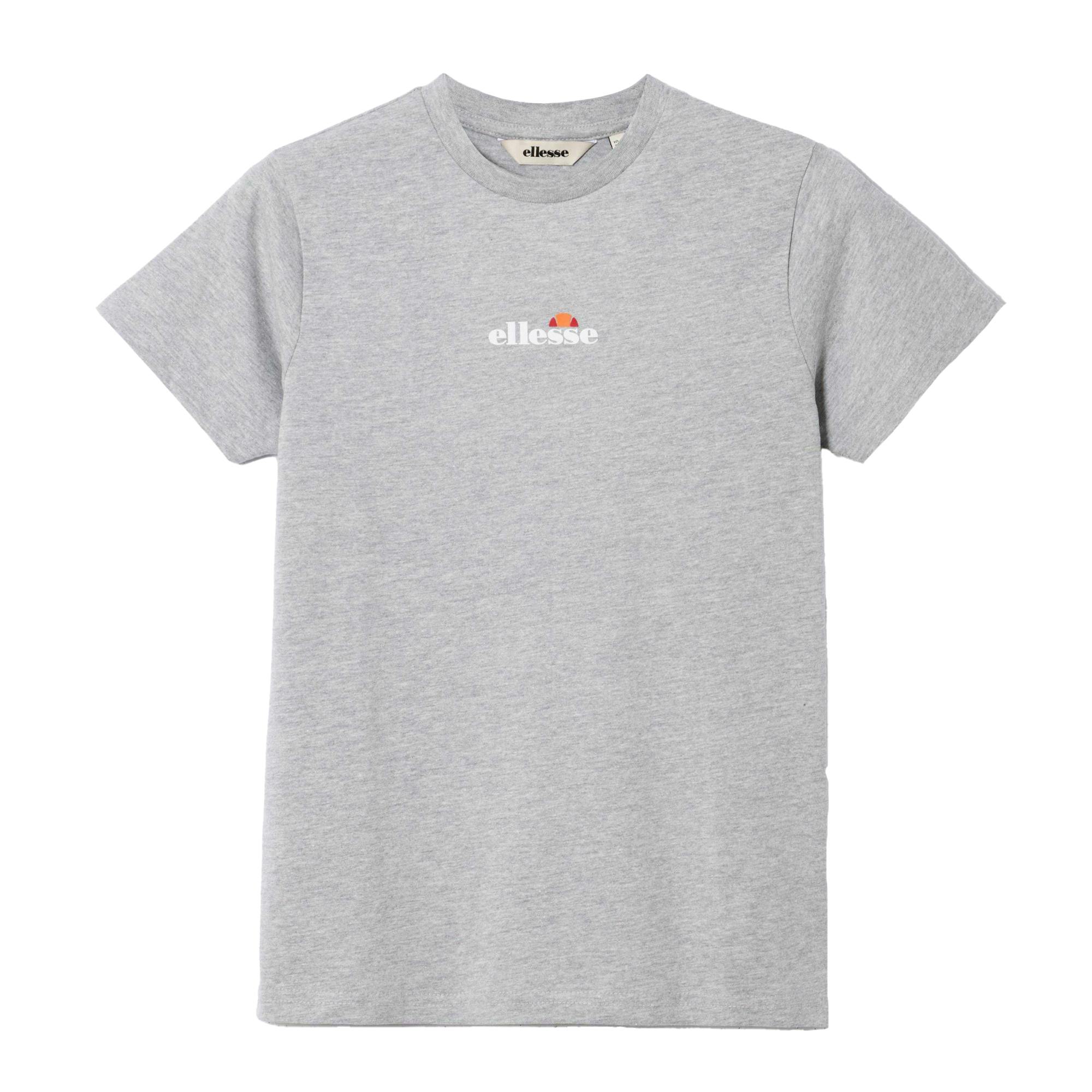 Ellesse Light/Grey Childrens/Kids Durare T-Shirt - Marl - 8-9 Years - Marl - 100% Cotton