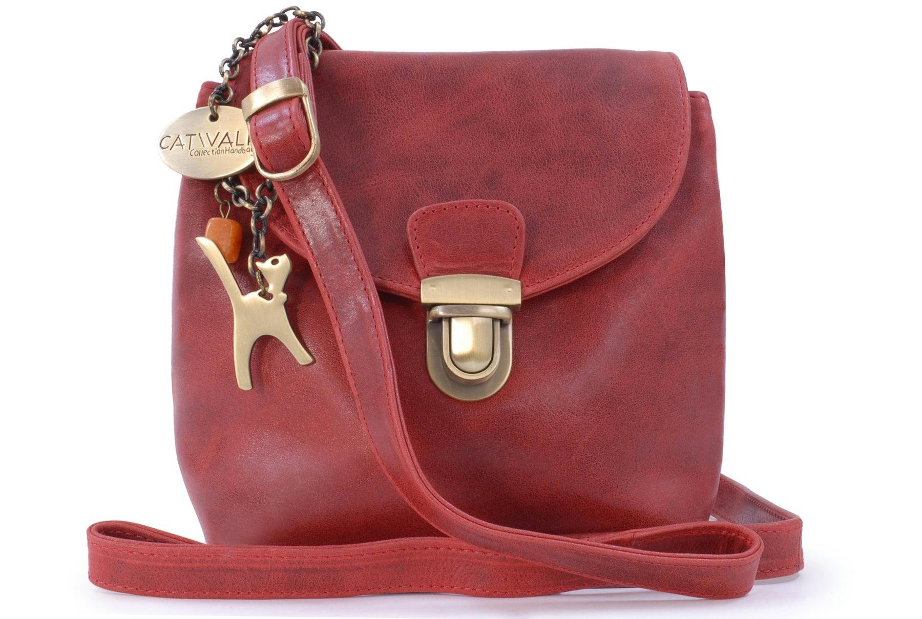 Catwalk Collection Handbags Red Frankie - Crossbody Bag