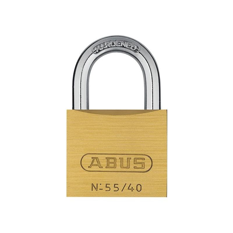Rackhams 55 Series Brass Padlock - 40Mm - Multi Colour
