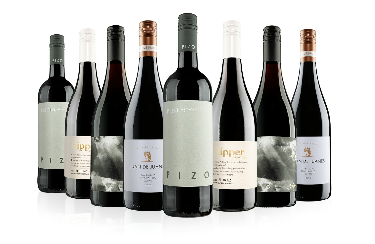 Virgin Wines Red - 8 Bottle Wine Case