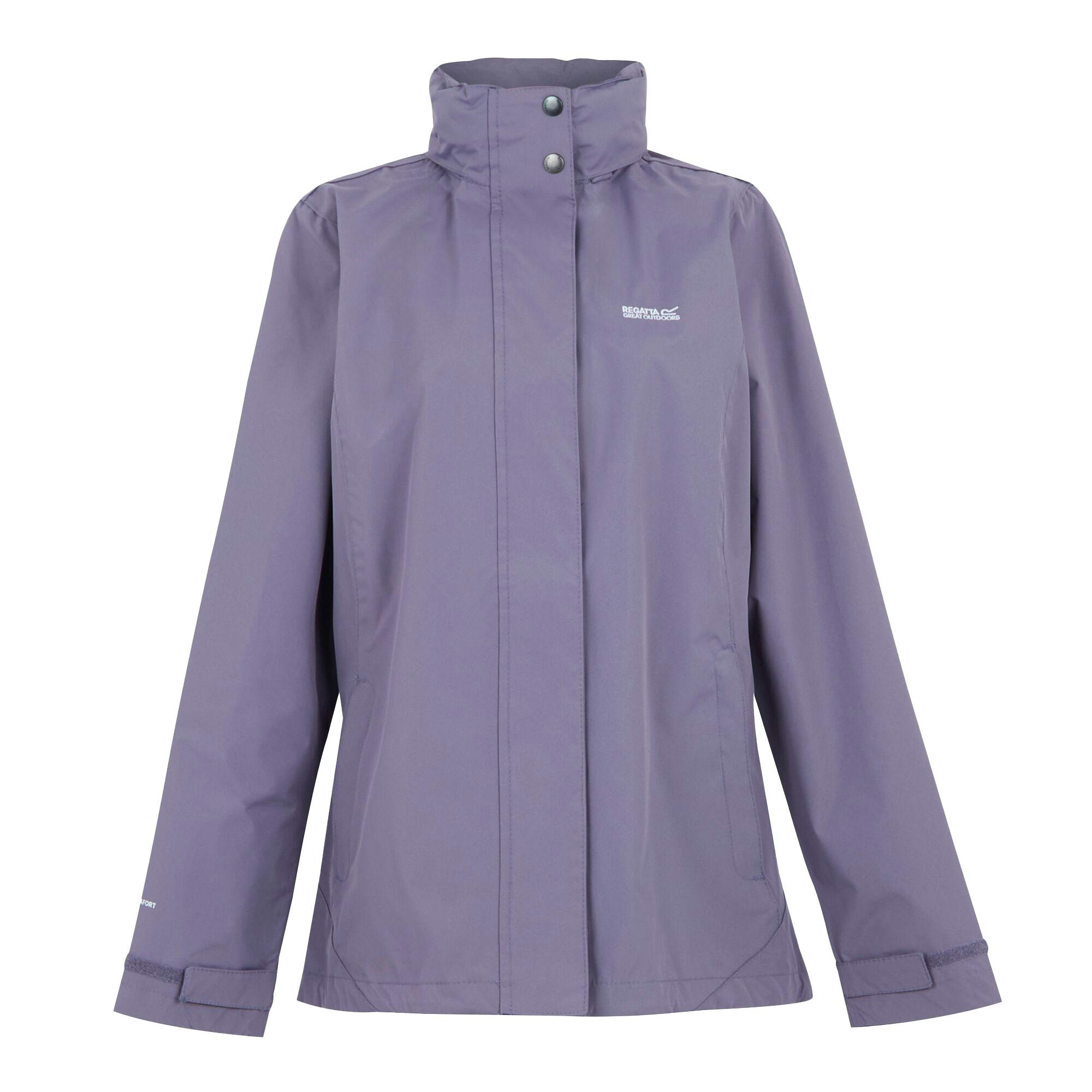 Regatta Women's Purple Great Outdoors / Daysha Waterproof Shell Jacket - Sage - 16 Uk - Sage - 100% Polyester