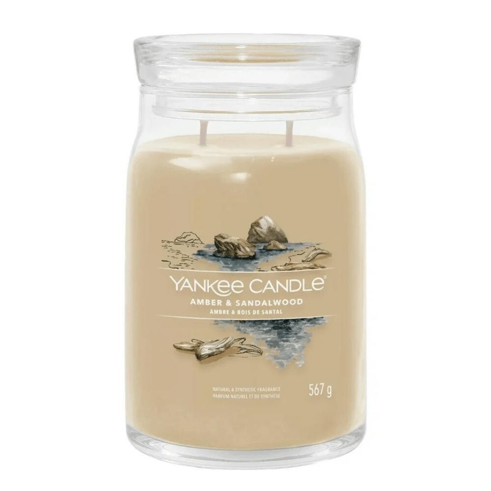 Debenhams Signature Large Jar Amber & Sandalwood Candle - Image 13
