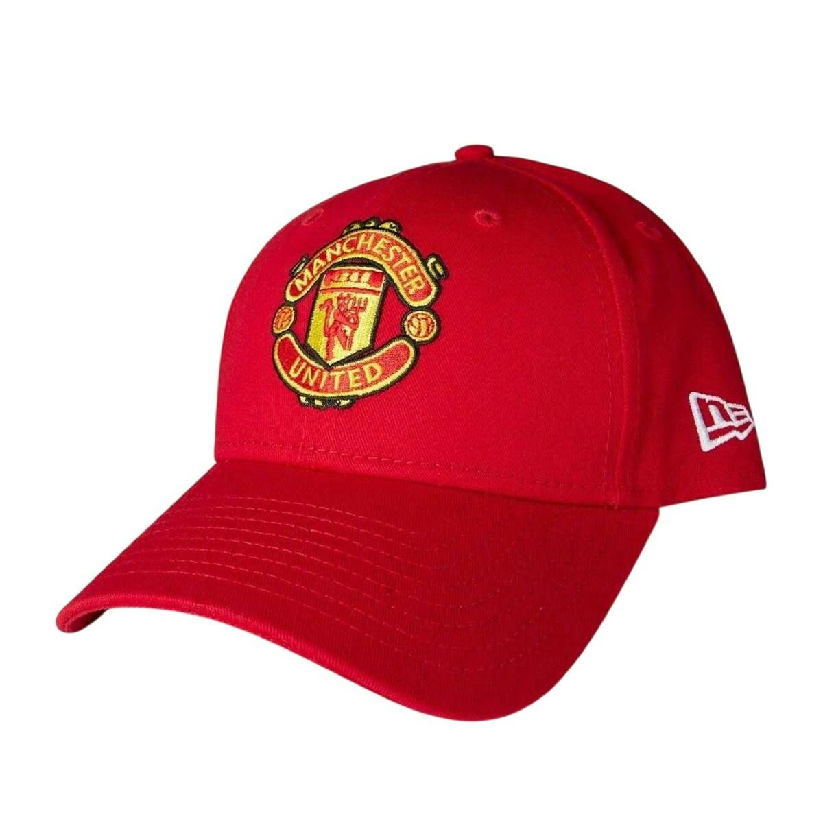 New Era Red 9Forty Manchester United Fc Baseball Cap - One Size - 100% Cotton
