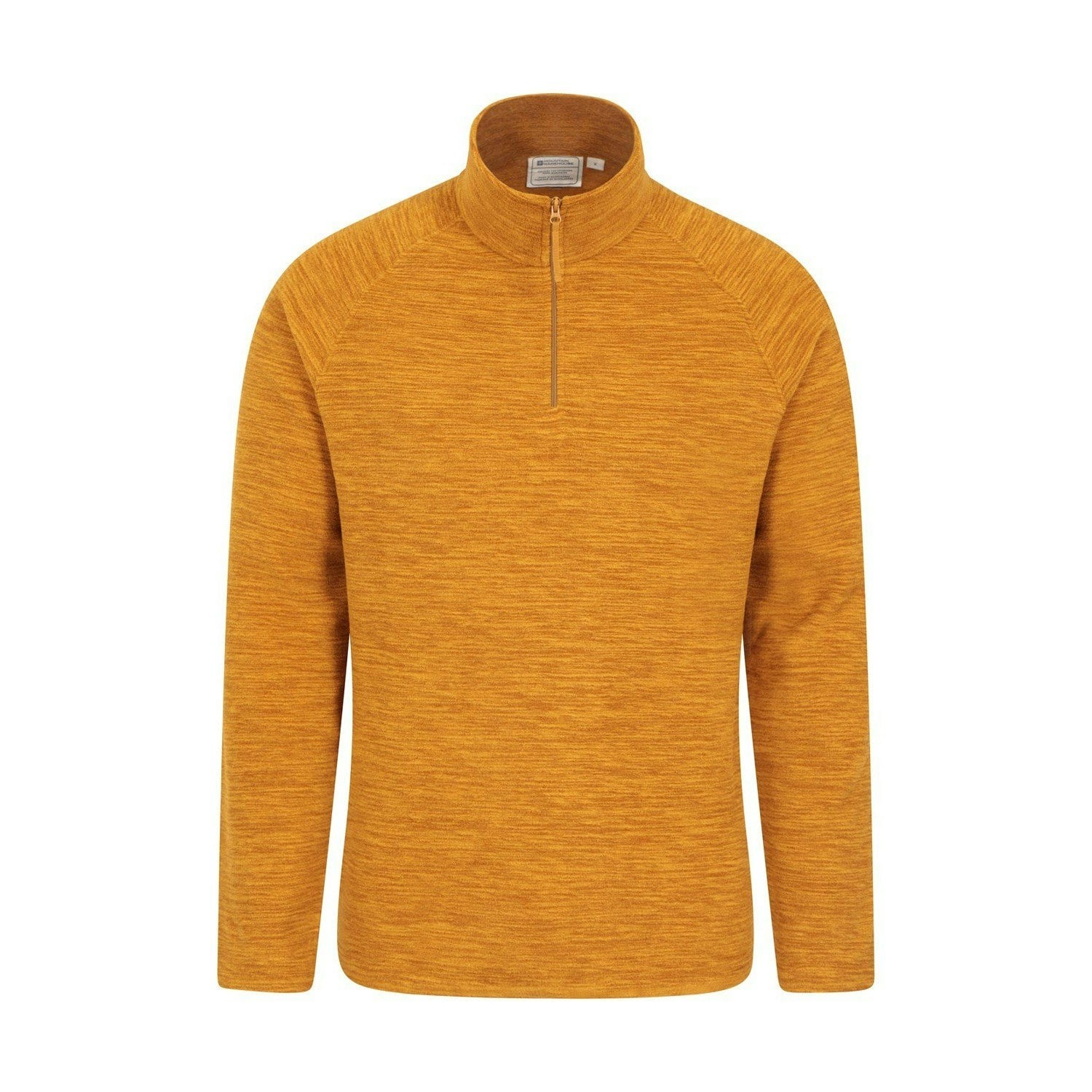 Mountain Warehouse Men's Snowdon Ii Fleece Top - Mustard - Mustard - Small