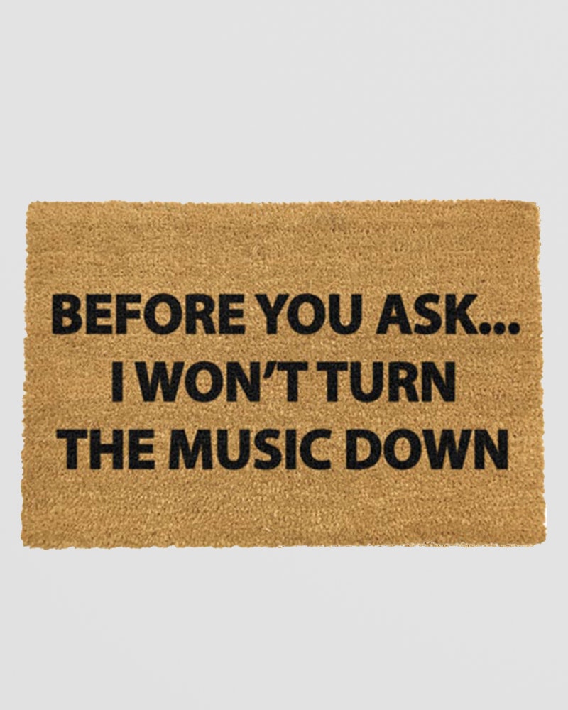 Rackhams Loud Music Doormat