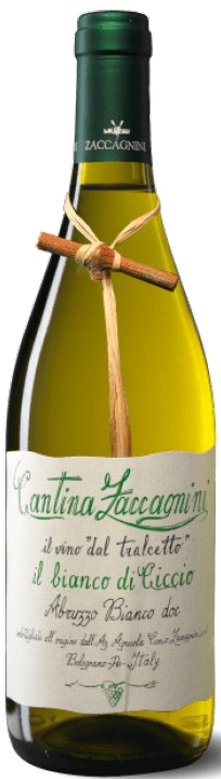Zaccagnini White/Light Tralcetto Bianco Di Ciccio 75Cl - Pack Of 6