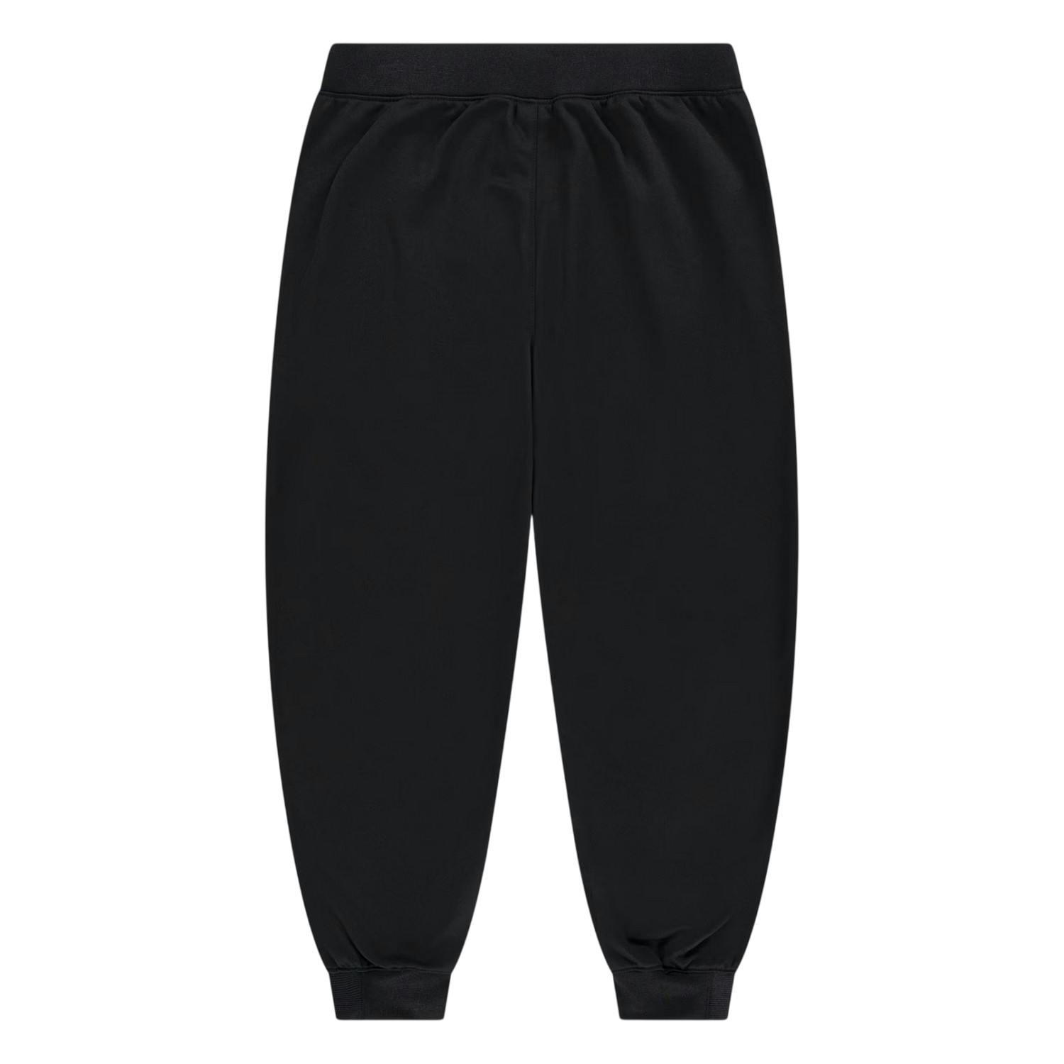 Nike Black Childrens/Kids Air Jordan Fleece Logo Slim Joggers - 9-10 Years - 100% Polyester