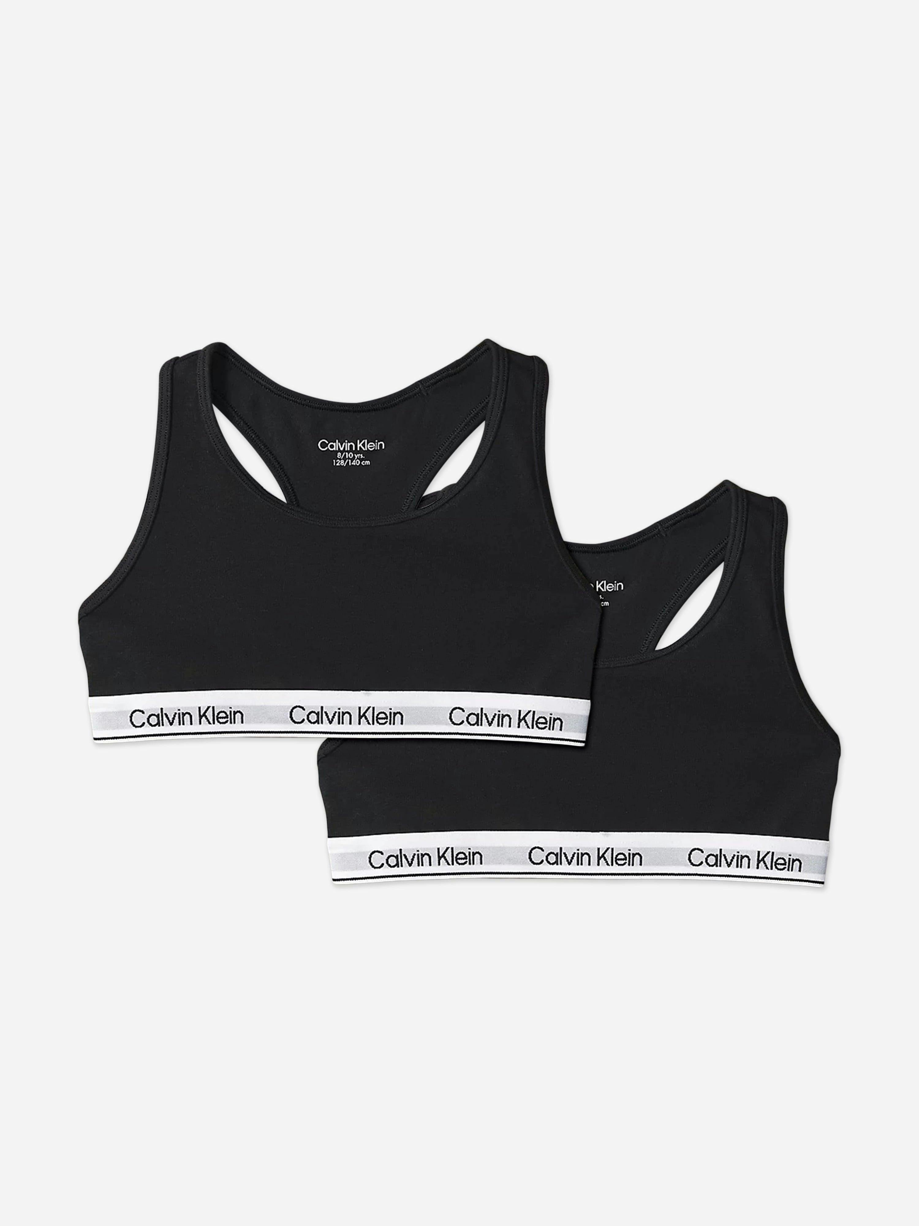 Calvin Klein Jeans Girls Black 2Pk Bralette in Size 10 Years, Sports Direct - Image 7