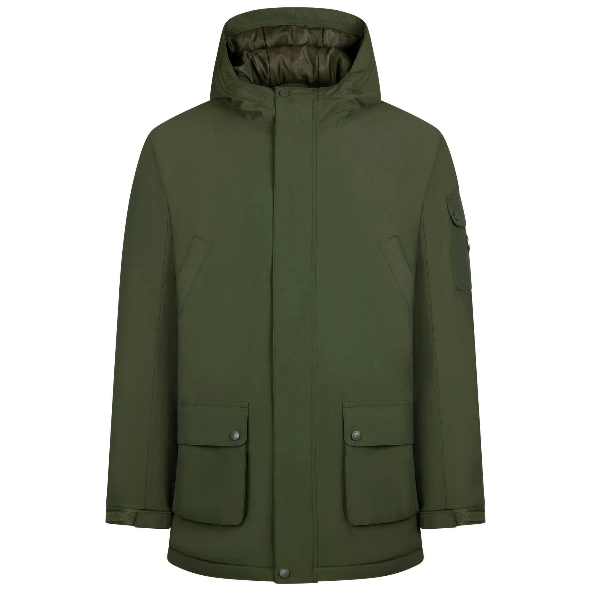 Trespass Men's Dark Stewart Waterproof Jacket - Vine - Xl - Vine - 100% Mixed