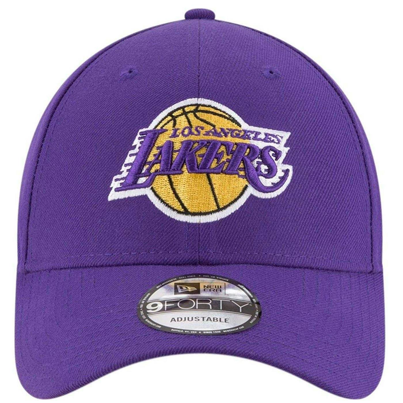 New Era Unisex Purple Adult 9Forty La Lakers Baseball Cap - Lakers - One Size - Lakers - 100% Polyester