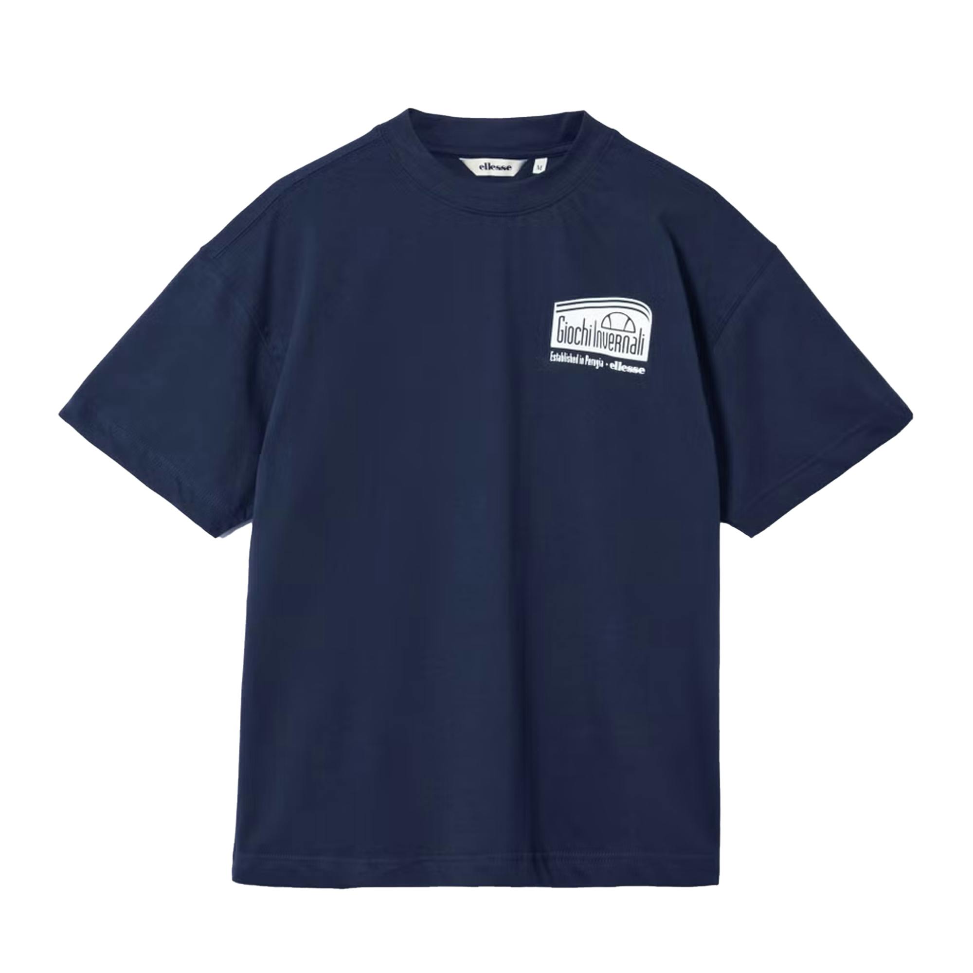 Ellesse Men's Suaven T-Shirt - Navy - Navy - Xs - 100% Cotton
